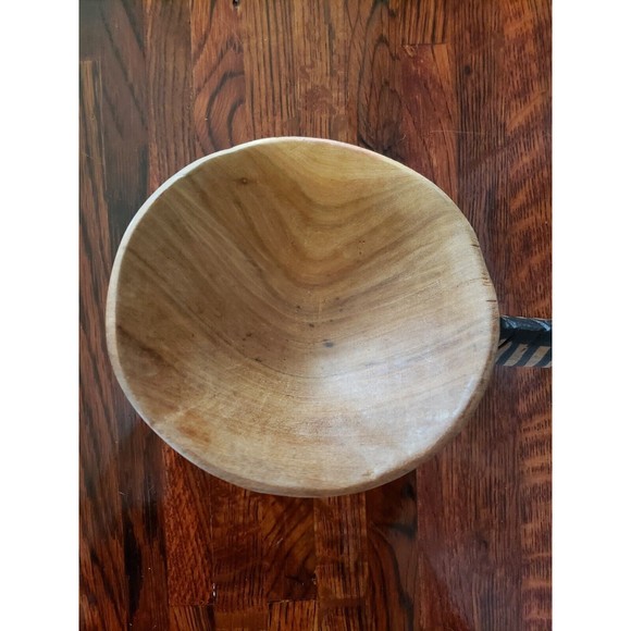 Vintage Giraffe Wooden Spoon Hand Carved Handmade Zoo Animal - Picture 3 of 9